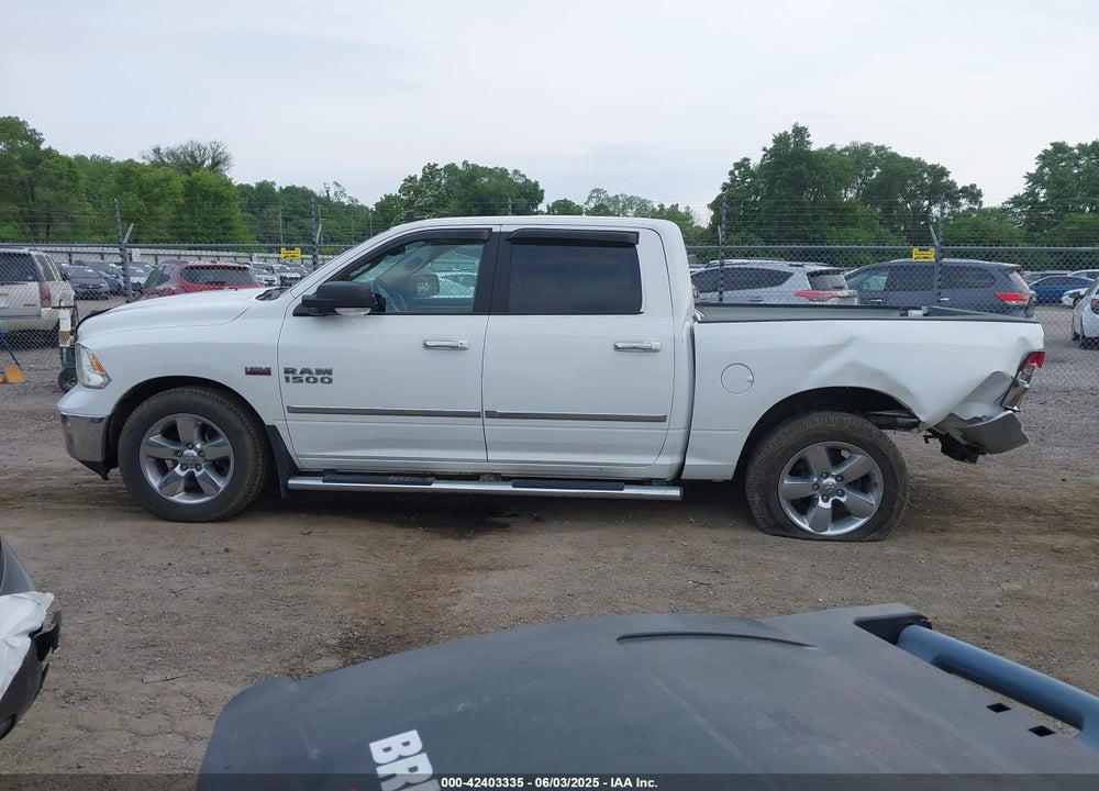 2017 RAM 1500 BIG HORN 4X4 5'7 BOX VIN: 3C6RR7LT6HG565721