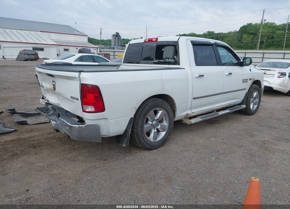 2017 RAM 1500 BIG HORN 4X4 5'7 BOX VIN: 3C6RR7LT6HG565721
