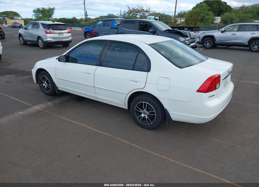 2003 HONDA CIVIC LX VIN: 2HGES16563H554444