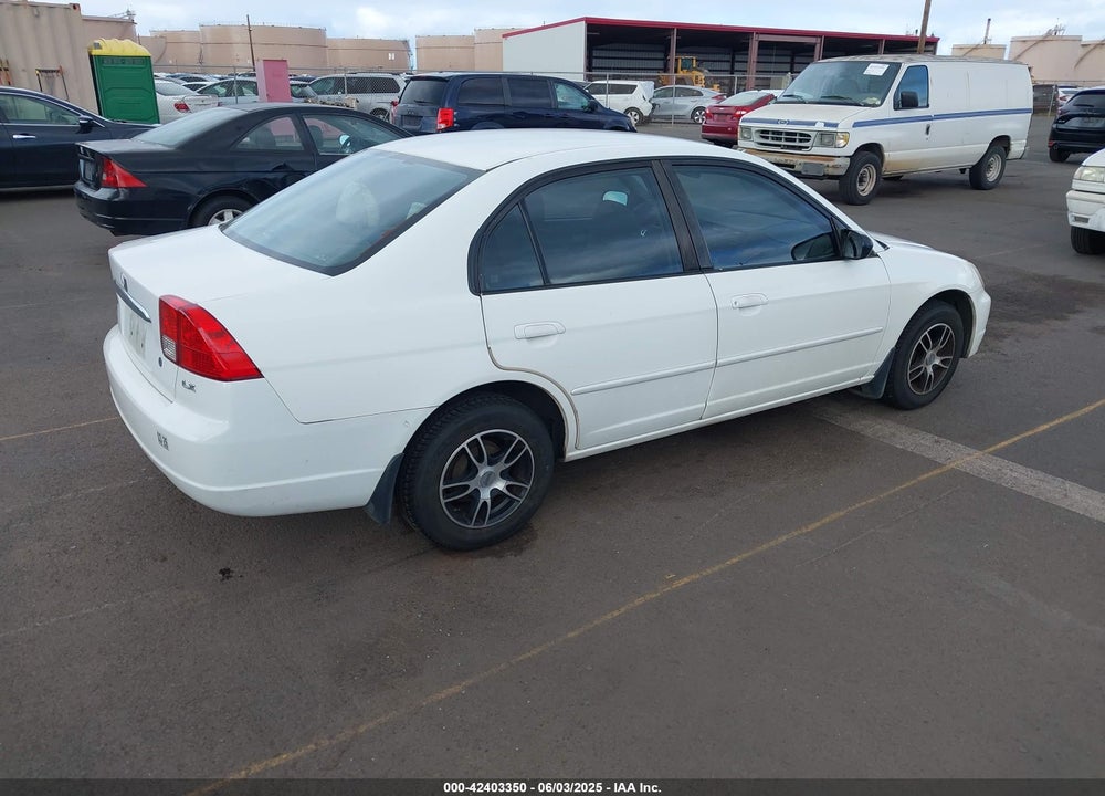 2003 HONDA CIVIC LX VIN: 2HGES16563H554444