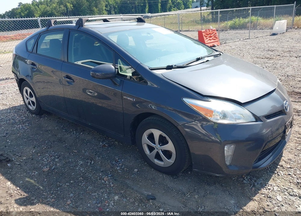 2012 TOYOTA PRIUS TWO VIN: JTDKN3DU7C1583139