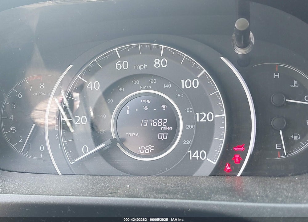 2012 HONDA CR-V VIN: 5J6RM4H55CL007526