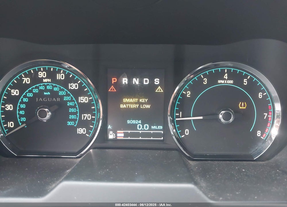2013 JAGUAR XF V6 SC VIN: SAJWJ0EF1D8S86468
