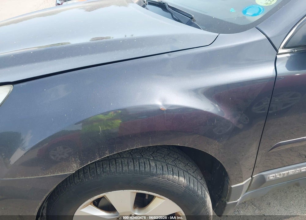 2012 SUBARU OUTBACK VIN: 4S4BRBKC1C3296453