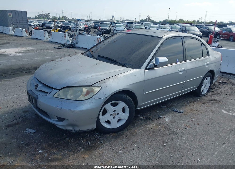 2005 HONDA CIVIC EX VIN: JHMES26755S000036