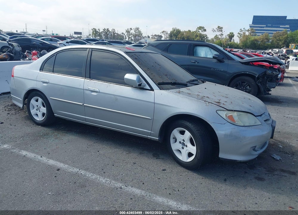 2005 HONDA CIVIC EX VIN: JHMES26755S000036