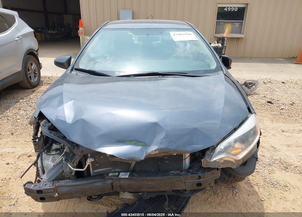 2016 TOYOTA COROLLA VIN: 5YFBURHE7GP554489