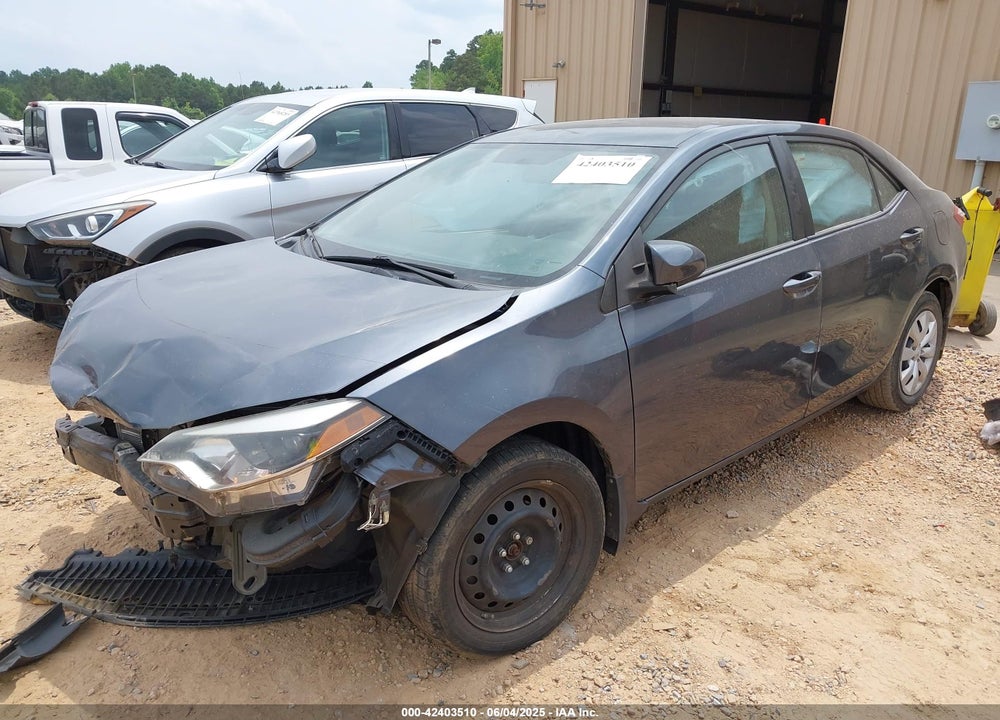 2016 TOYOTA COROLLA VIN: 5YFBURHE7GP554489