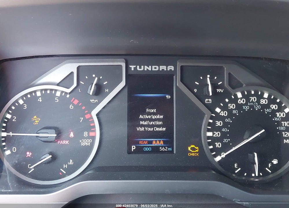 2025 TOYOTA TUNDRA SR5 4WD VIN: 5TFLA5DB5SX297358
