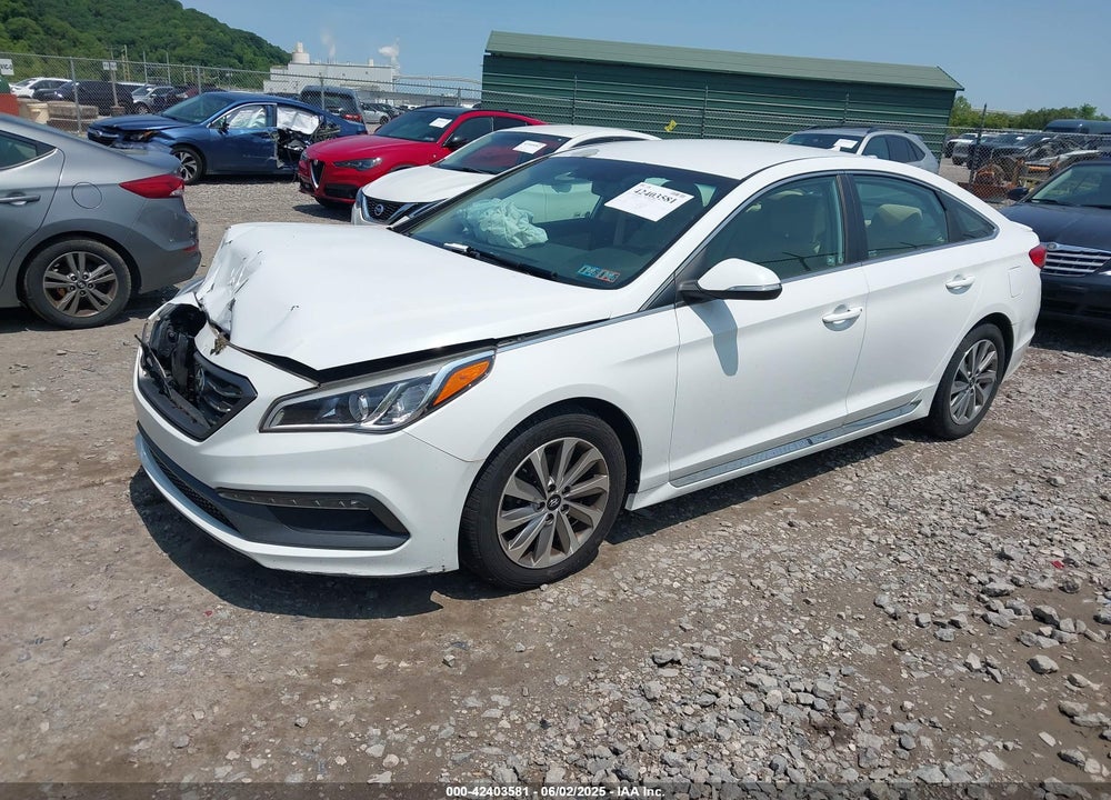 2015 HYUNDAI SONATA VIN: 5NPE34AFXFH032702