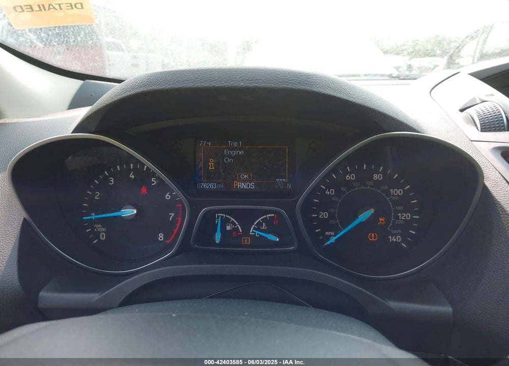 2017 FORD ESCAPE SE VIN: 1FMCU9GD1HUC45792