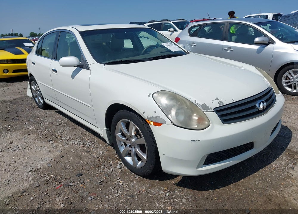 2006 INFINITI G35 VIN: JNKCV51E46M515329