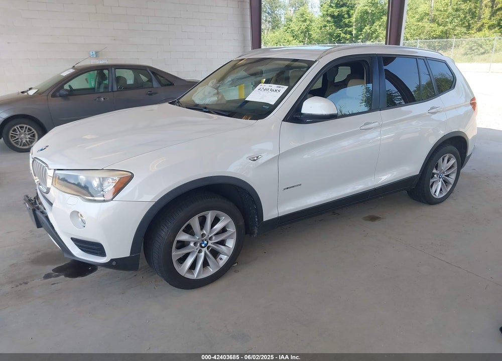 2016 BMW X3 XDRIVE28I VIN: 5UXWX9C57G0D86624