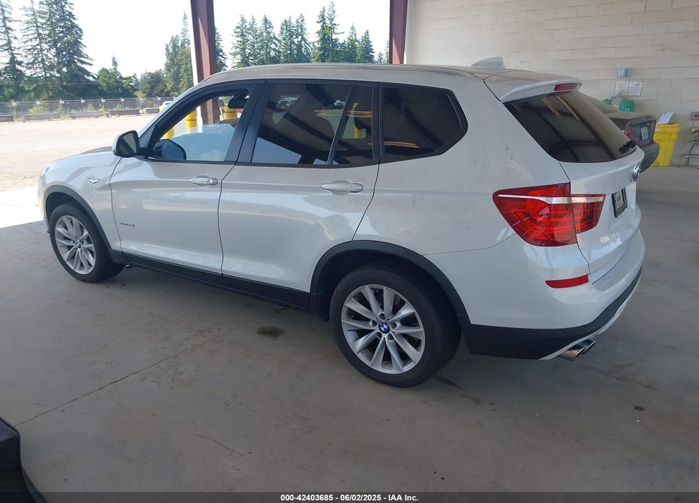 2016 BMW X3 XDRIVE28I VIN: 5UXWX9C57G0D86624