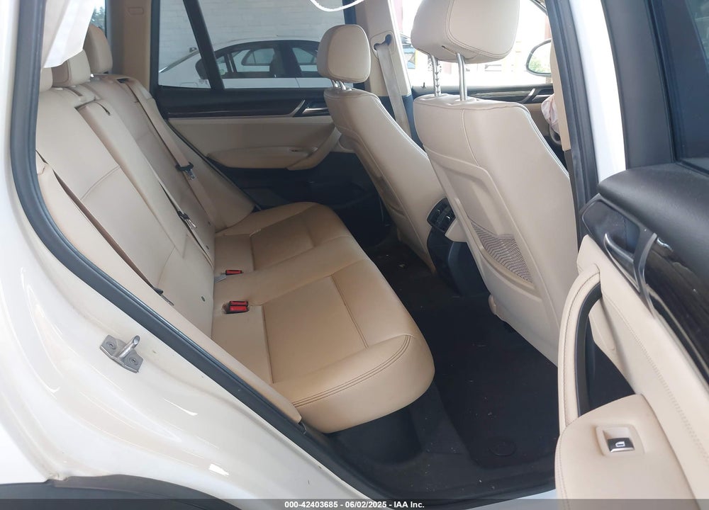 2016 BMW X3 XDRIVE28I VIN: 5UXWX9C57G0D86624