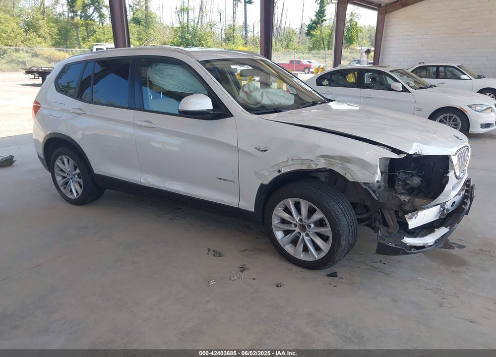 2016 BMW X3 XDRIVE28I VIN: 5UXWX9C57G0D86624
