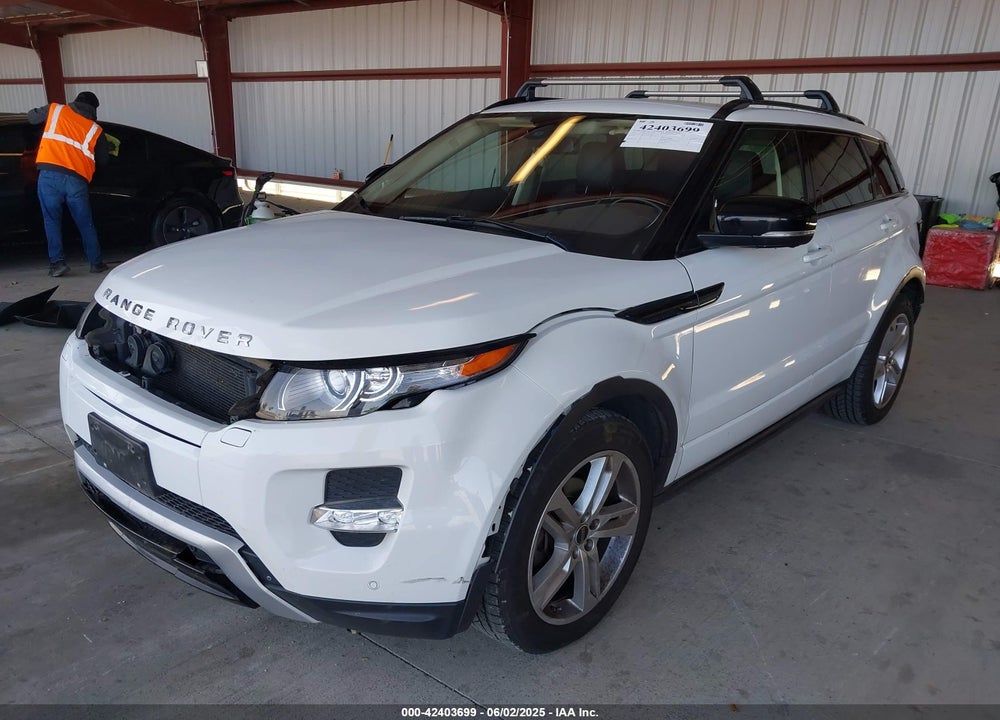 2012 LAND ROVER RANGE ROVER EVOQUE VIN: SALVT2BG6CH642644