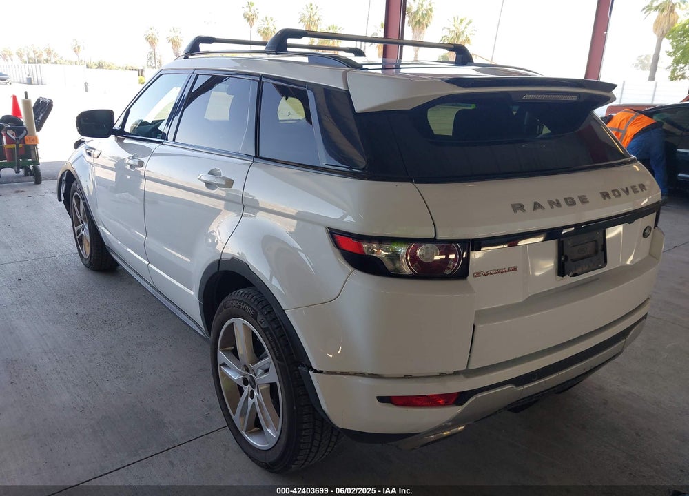 2012 LAND ROVER RANGE ROVER EVOQUE VIN: SALVT2BG6CH642644