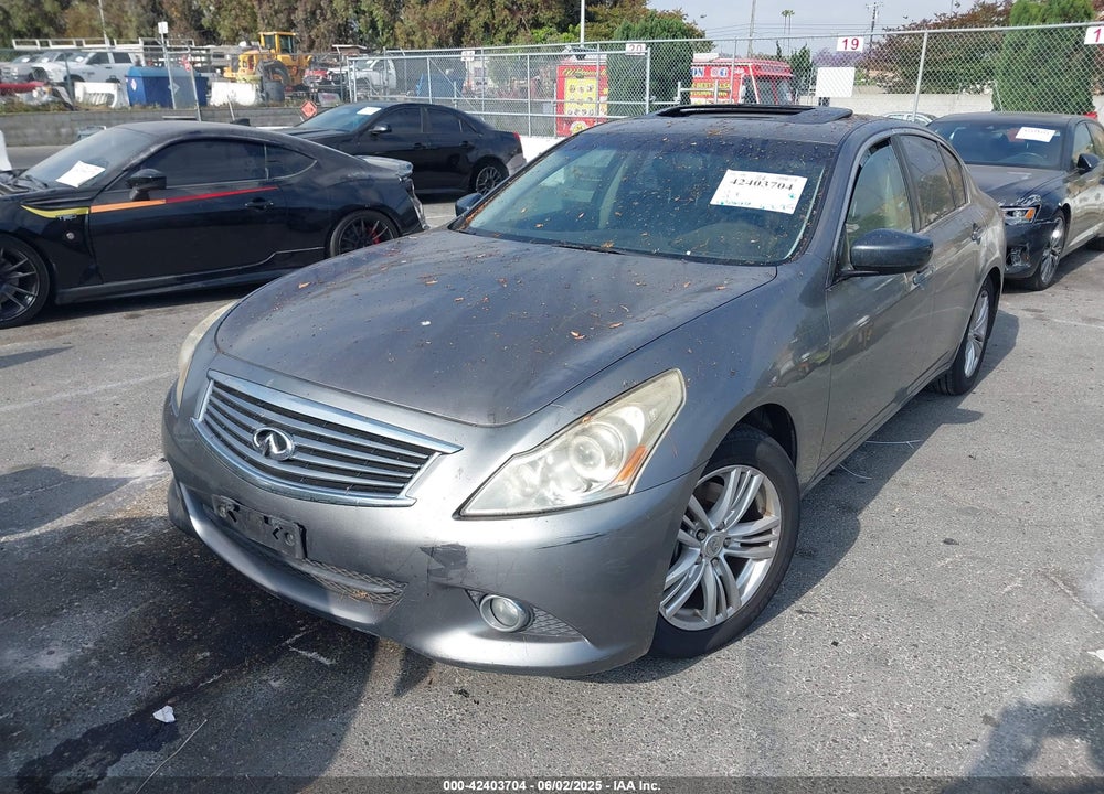 2013 INFINITI G37 JOURNEY VIN: JN1CV6AP3DM721542