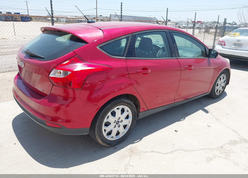 2012 FORD FOCUS SE VIN: 1FAHP3K29CL262025
