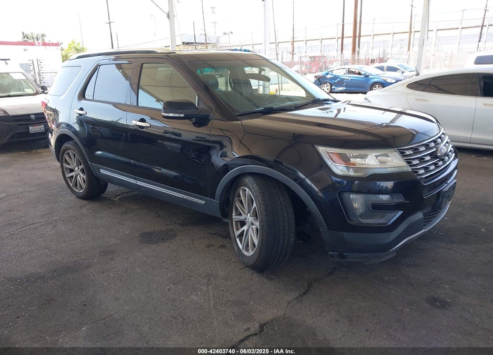 2016 FORD EXPLORER LIMITED VIN: 1FM5K7F87GGA72655