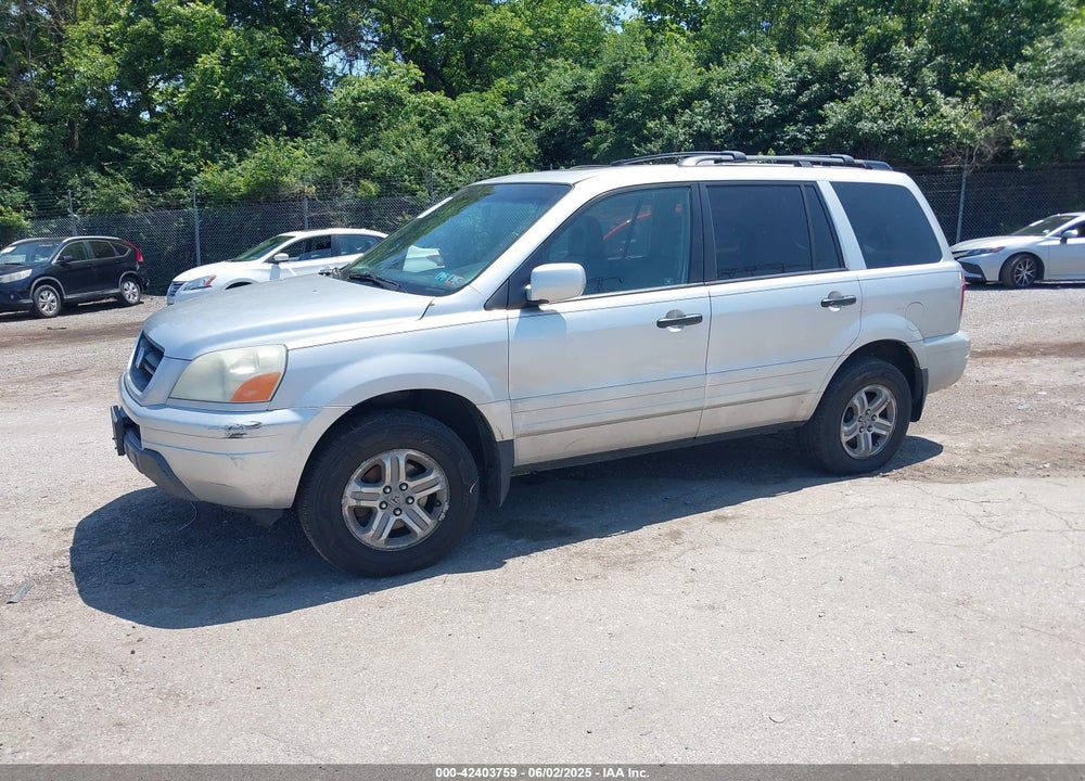 2005 HONDA PILOT EX-L VIN: 2HKYF185X5H538948
