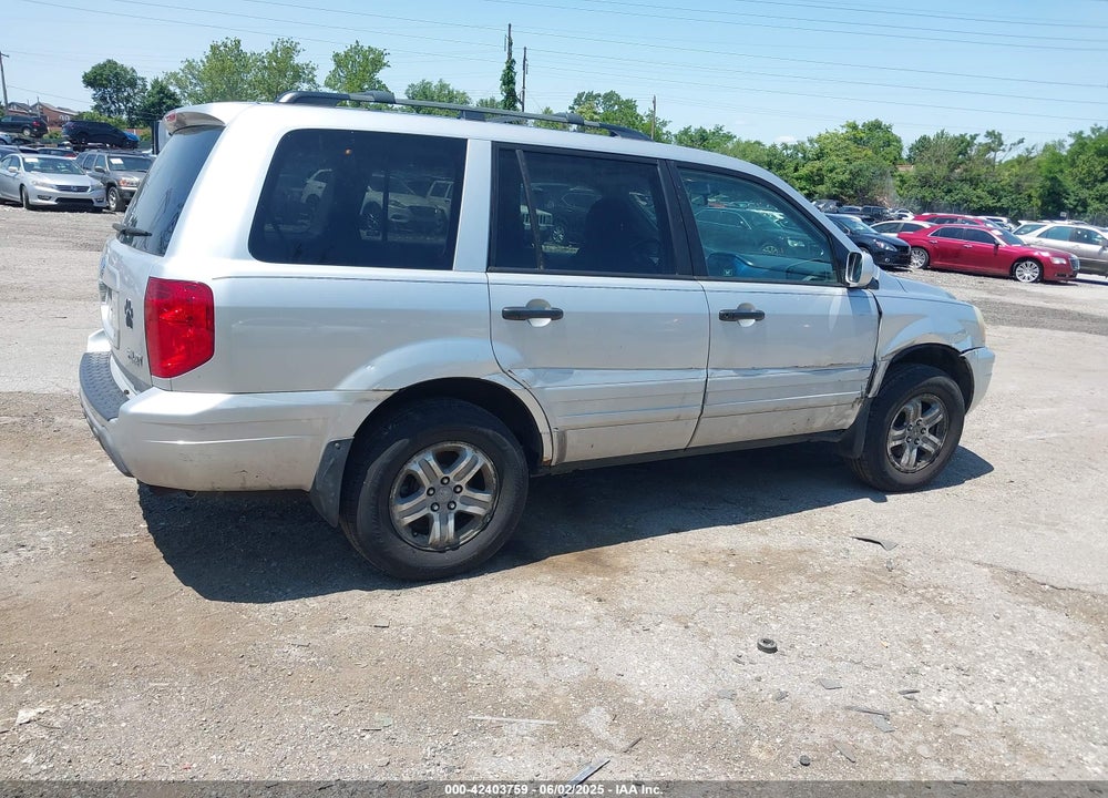 2005 HONDA PILOT EX-L VIN: 2HKYF185X5H538948