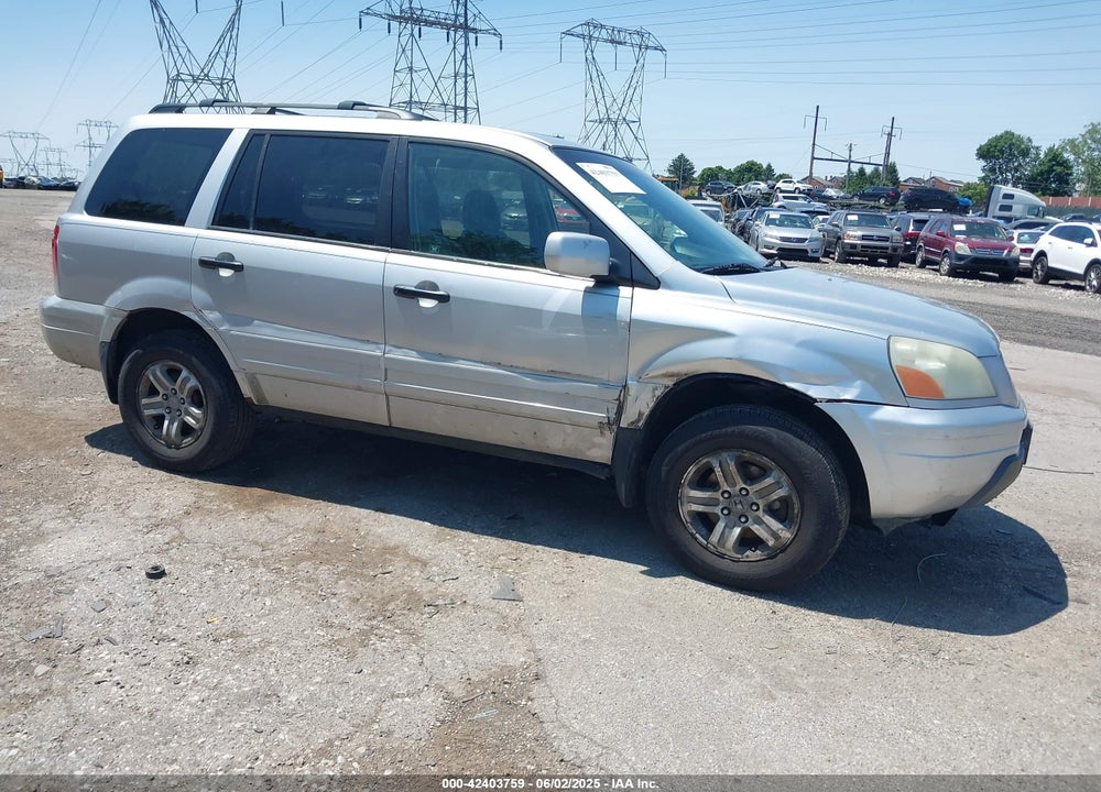 2005 HONDA PILOT EX-L VIN: 2HKYF185X5H538948