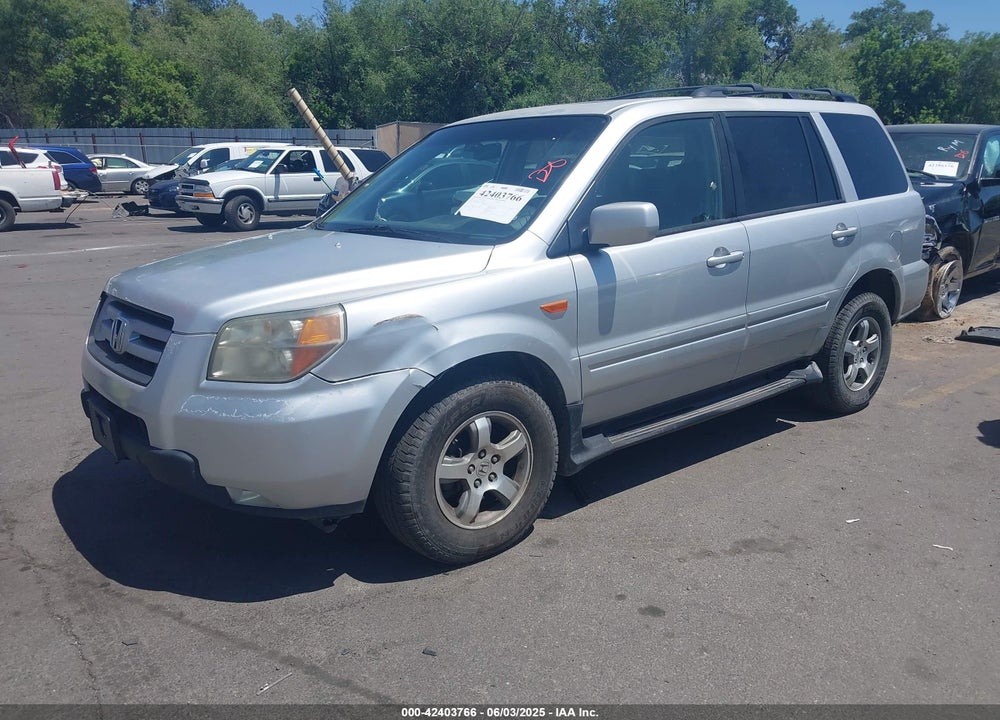 2007 HONDA PILOT VIN: 2HKYF18667H516800
