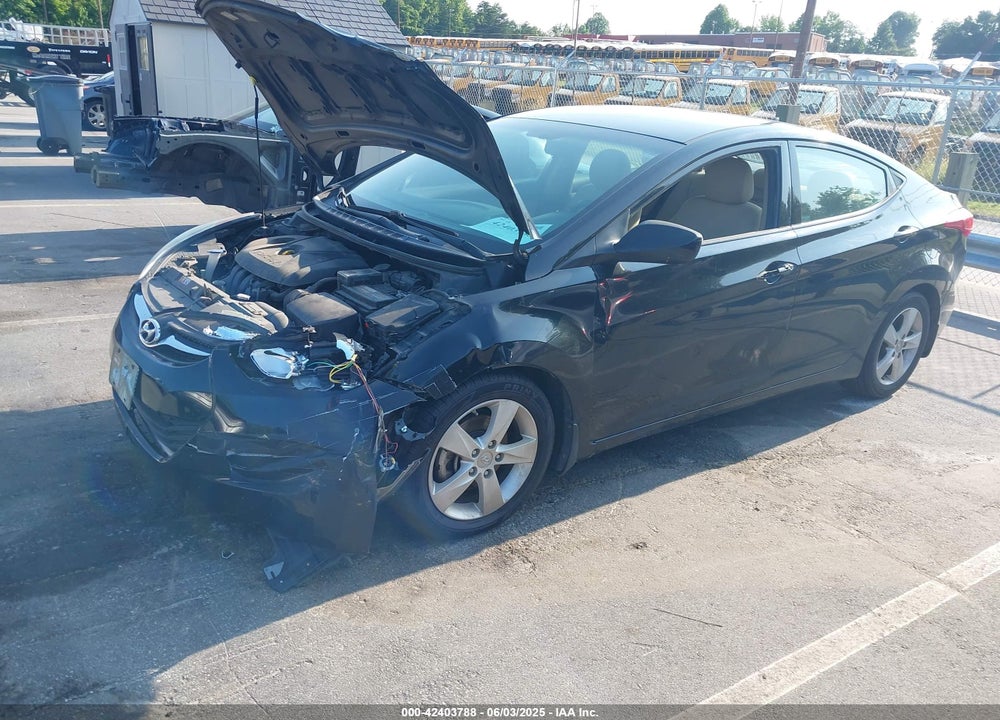 2013 HYUNDAI ELANTRA GLS VIN: 5NPDH4AE8DH384968