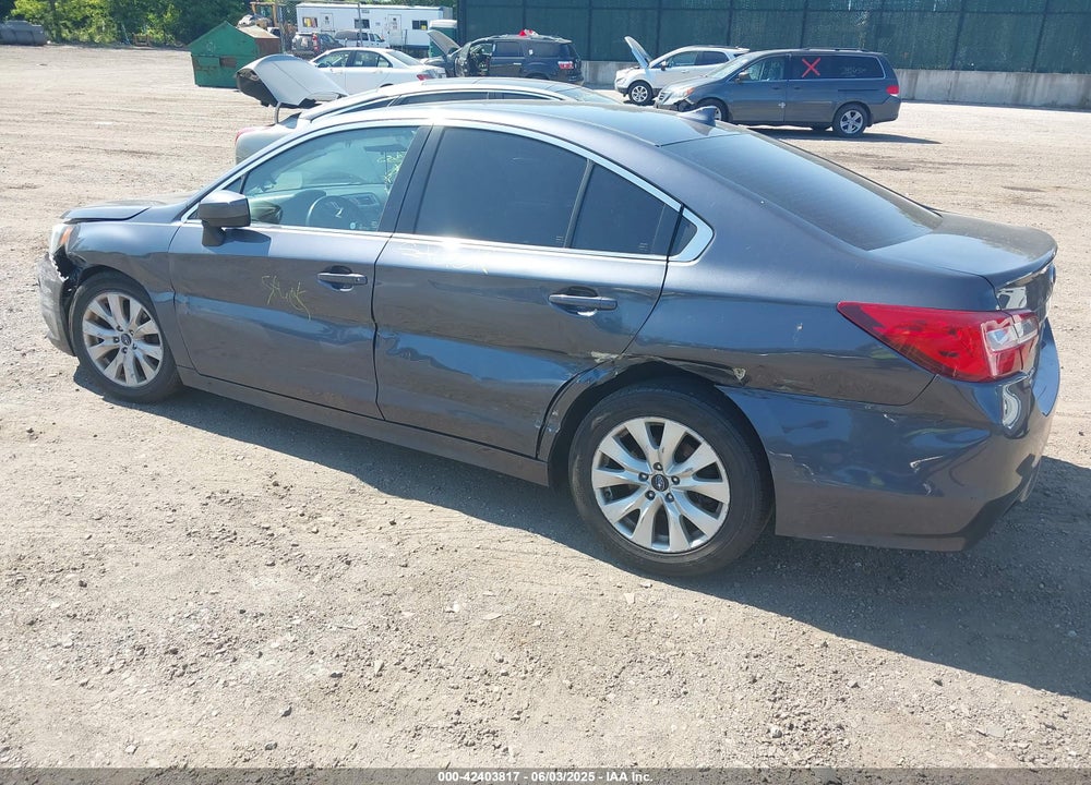 2016 SUBARU LEGACY 2.5I PREMIUM VIN: 4S3BNAC67G3025194