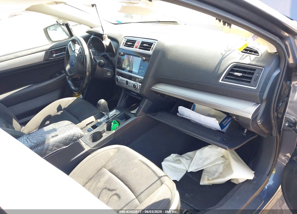 2016 SUBARU LEGACY 2.5I PREMIUM VIN: 4S3BNAC67G3025194