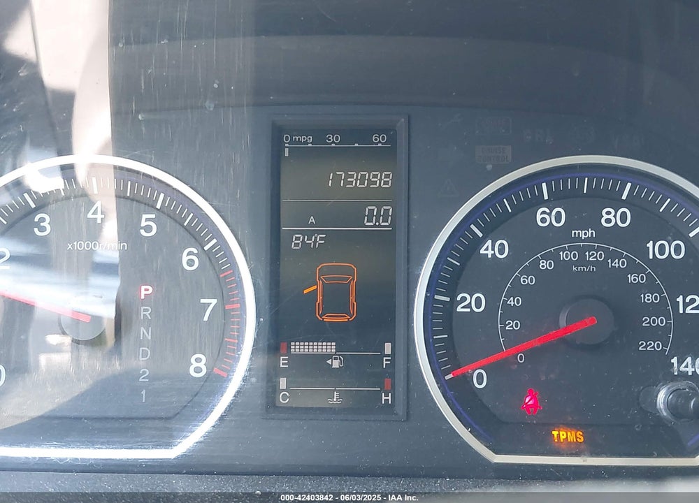 2008 HONDA CR-V VIN: 5J6RE48768L028827