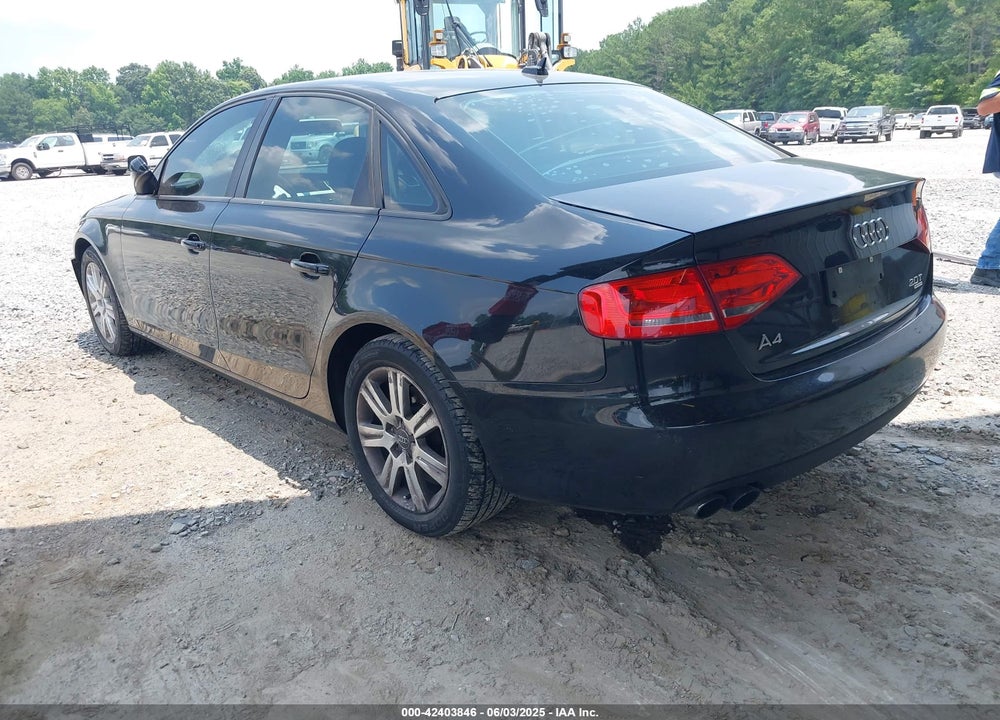 2010 AUDI A4 VIN: WAUDFAFL6AN036106