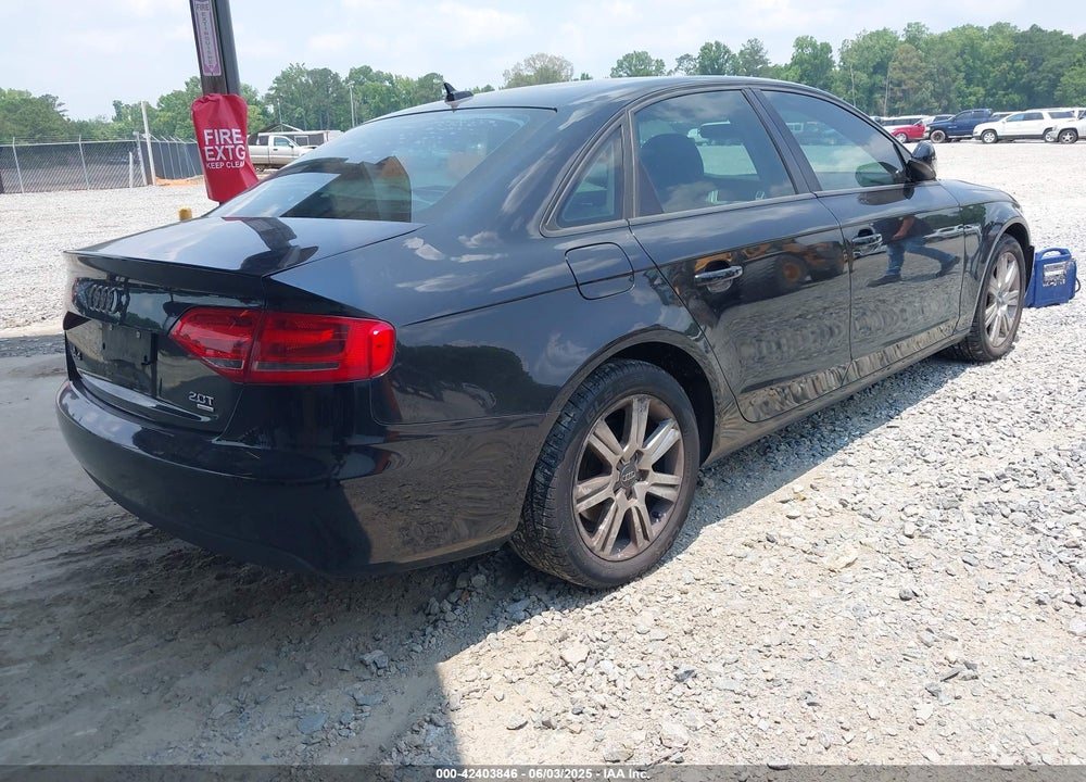 2010 AUDI A4 VIN: WAUDFAFL6AN036106