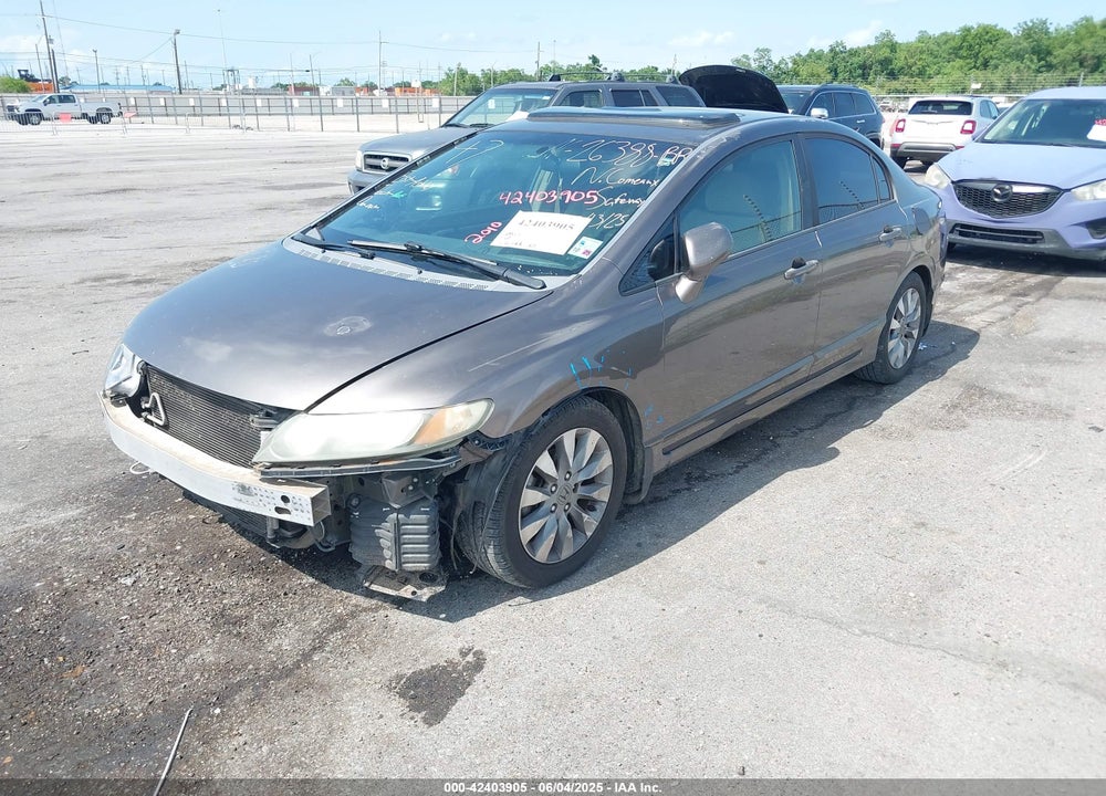 2010 HONDA CIVIC EX VIN: 19XFA1F88AE014053