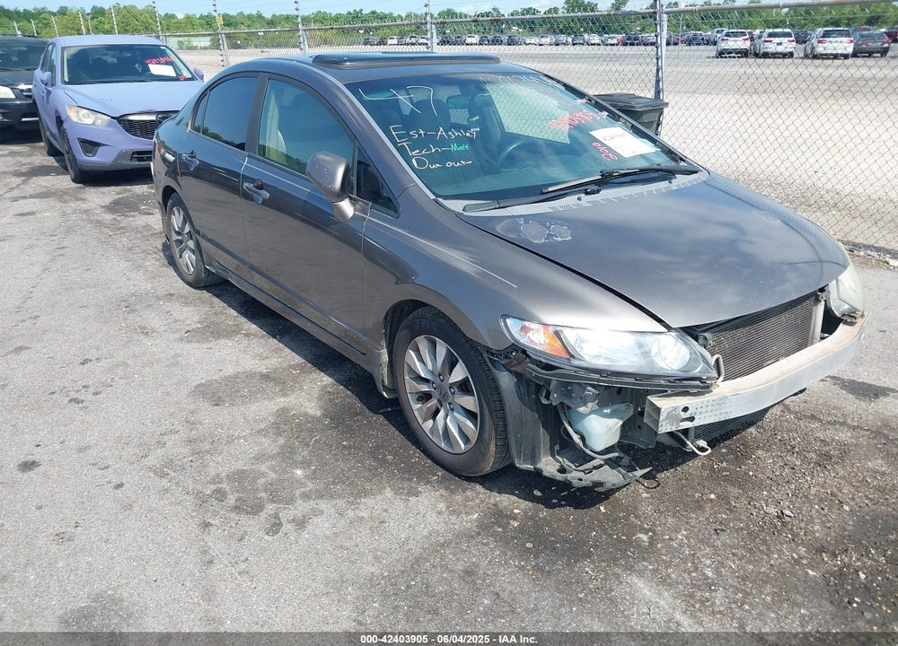 2010 HONDA CIVIC EX VIN: 19XFA1F88AE014053