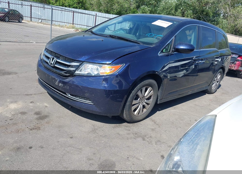 2016 HONDA ODYSSEY SE VIN: 5FNRL5H38GB103141
