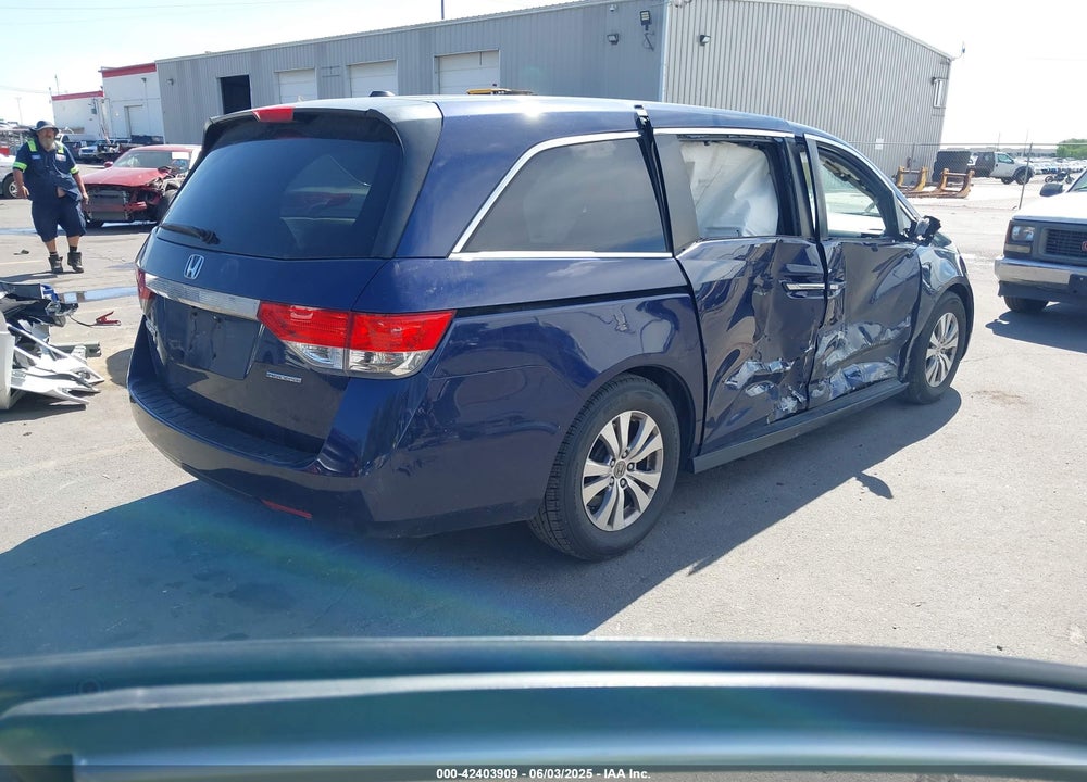 2016 HONDA ODYSSEY SE VIN: 5FNRL5H38GB103141