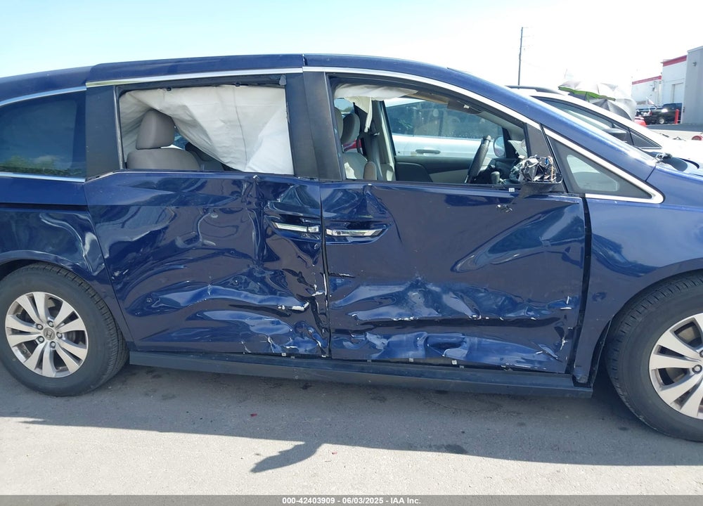 2016 HONDA ODYSSEY SE VIN: 5FNRL5H38GB103141