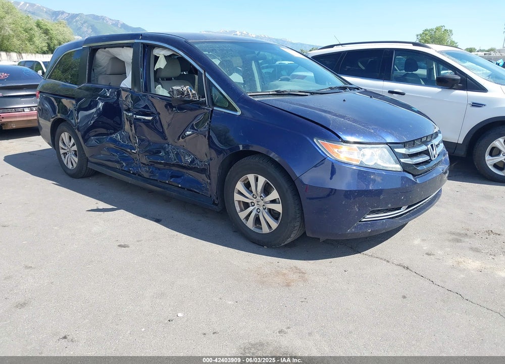 2016 HONDA ODYSSEY SE VIN: 5FNRL5H38GB103141