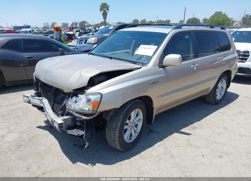 2006 TOYOTA HIGHLANDER HYBRID V6 VIN: JTEDW21A560011213