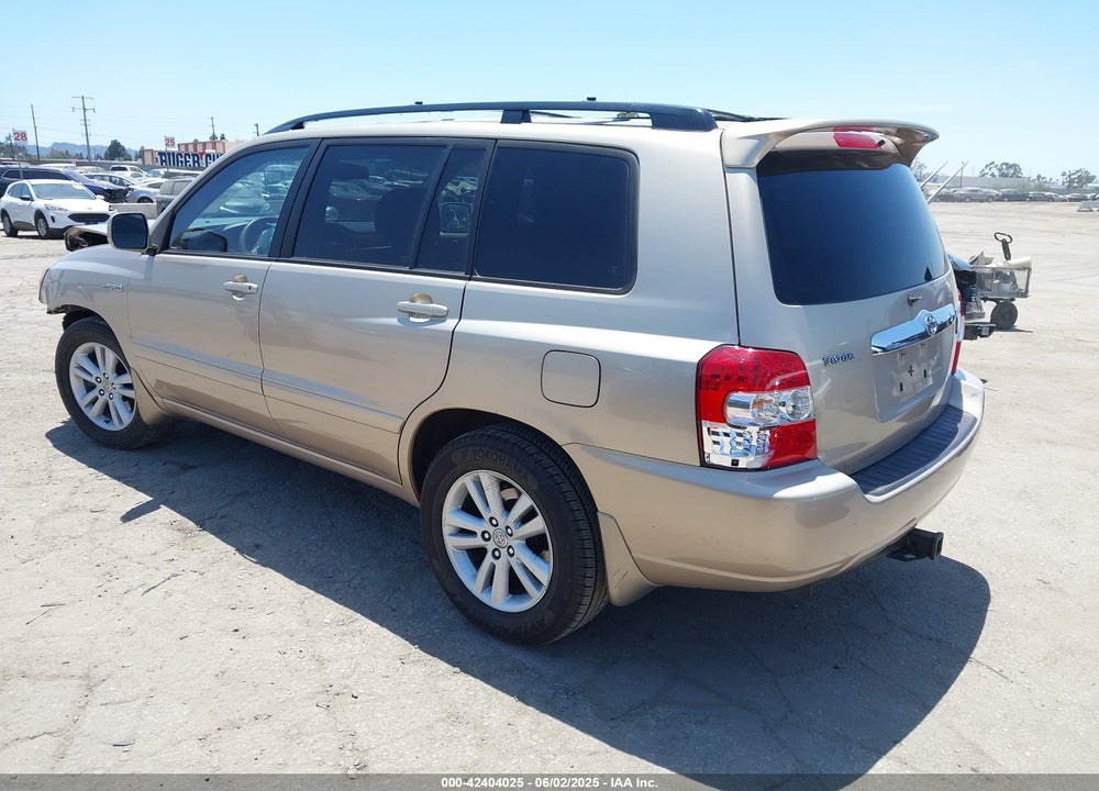 2006 TOYOTA HIGHLANDER HYBRID V6 VIN: JTEDW21A560011213