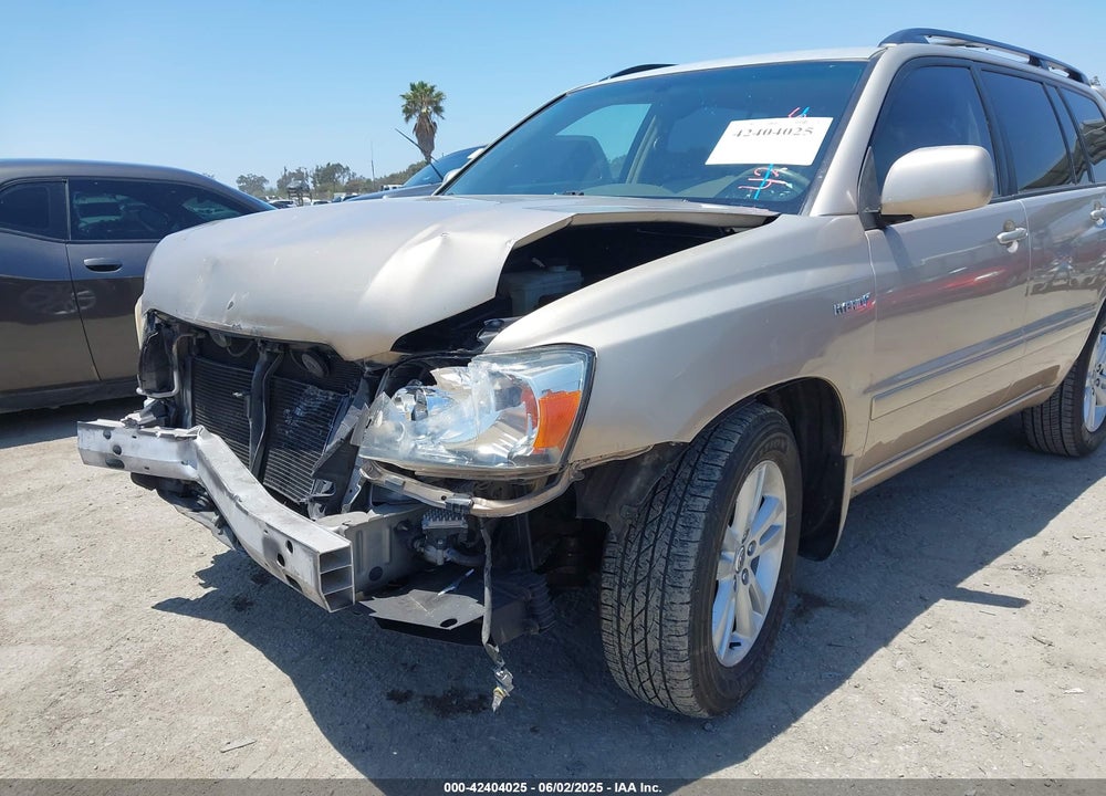 2006 TOYOTA HIGHLANDER HYBRID V6 VIN: JTEDW21A560011213