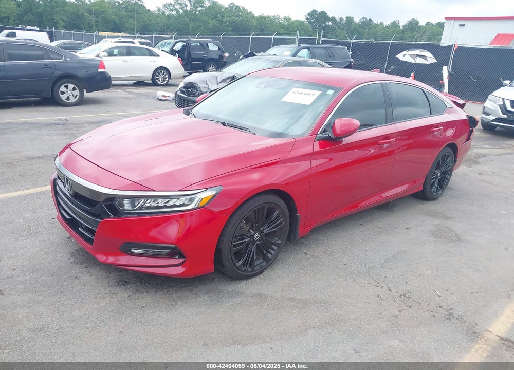2019 HONDA ACCORD VIN: 1HGCV1F31KA151935