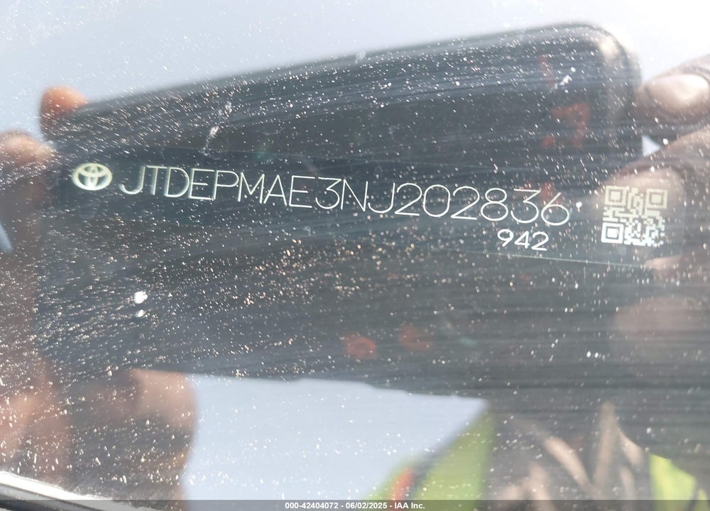 2022 TOYOTA COROLLA VIN: JTDEPMAE3NJ202836