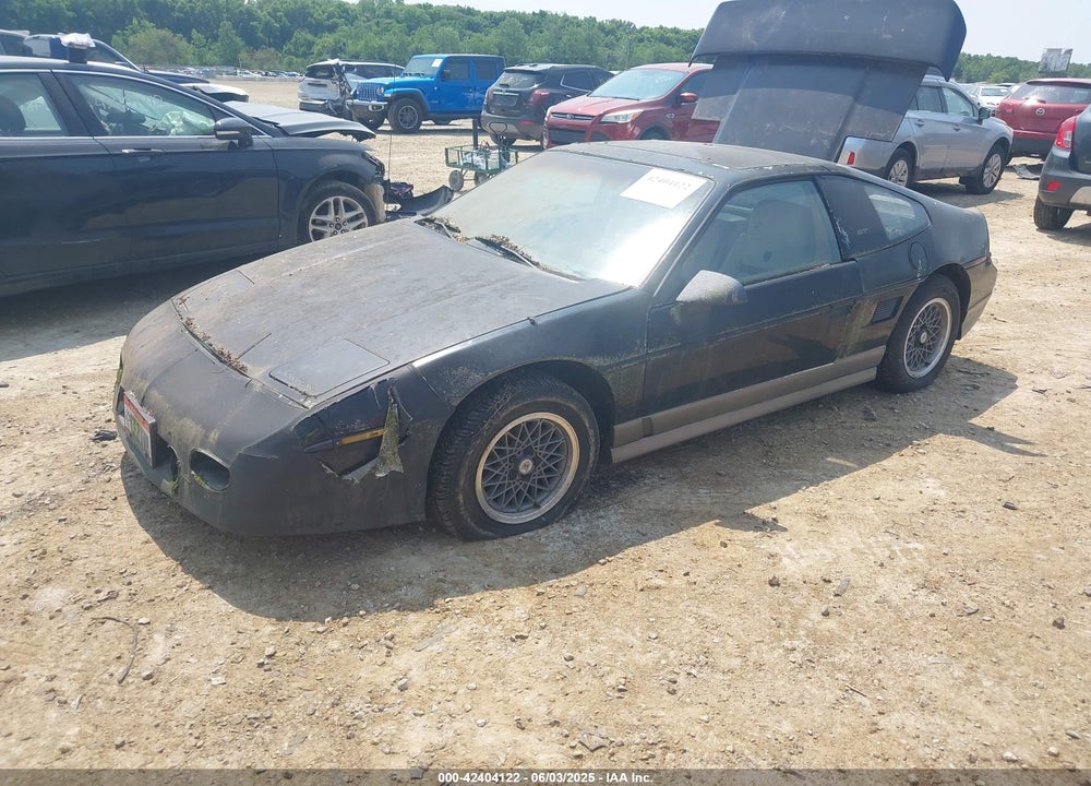 1987 PONTIAC FIERO GT VIN: 1G2PG1198HP209135