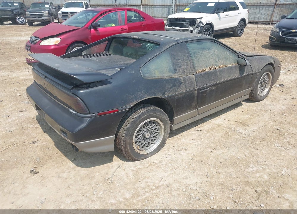 1987 PONTIAC FIERO GT VIN: 1G2PG1198HP209135