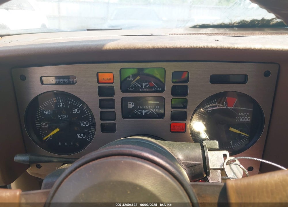 1987 PONTIAC FIERO GT VIN: 1G2PG1198HP209135