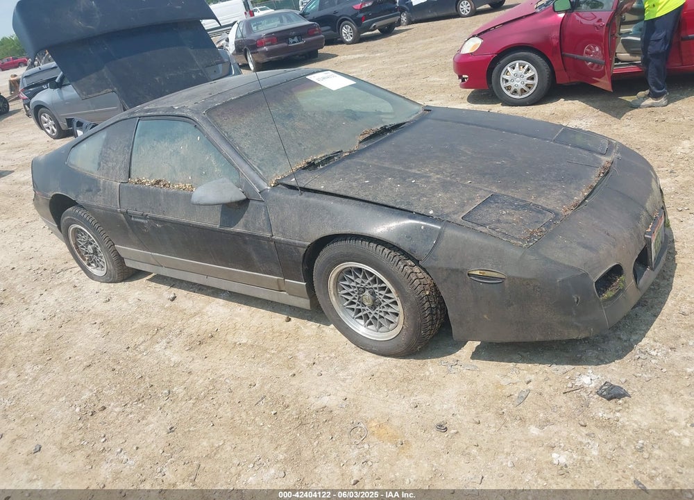 1987 PONTIAC FIERO GT VIN: 1G2PG1198HP209135